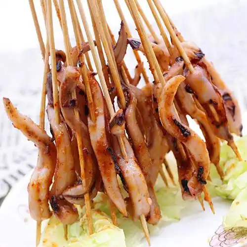 鱿鱼手把串200串冷冻网红小串铁板烧烤食材油炸小串冷锅串刷锅串