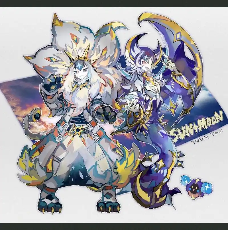 宝可梦拟人化系列又来啦! 画师 kantarou