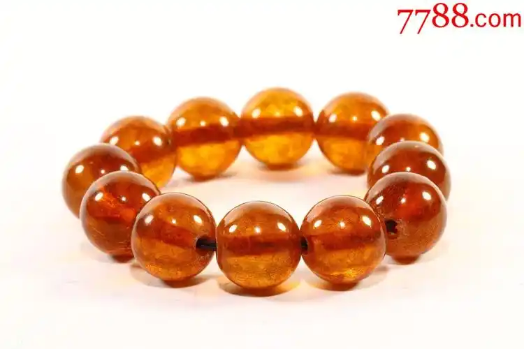 旧藏琥珀手串