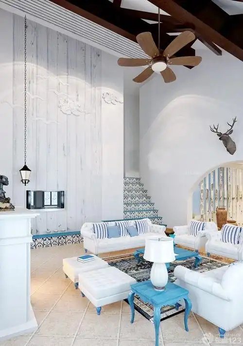 商品房客厅墙面设计装修效果图片-堆糖,美好生活研究所