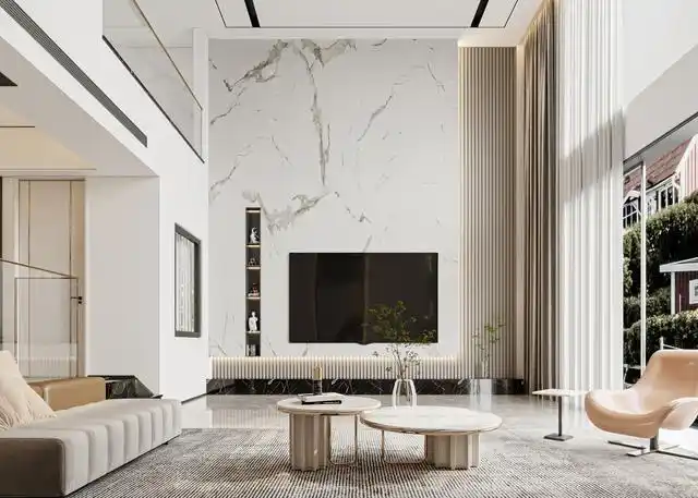 现代轻奢别墅,营造时尚大气的轻奢感
