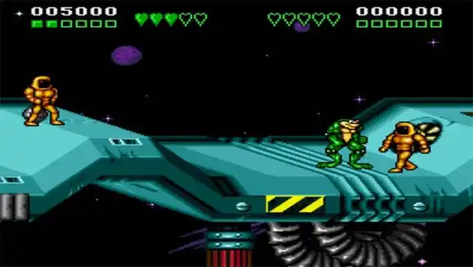 忍者蛙与双截龙英文版