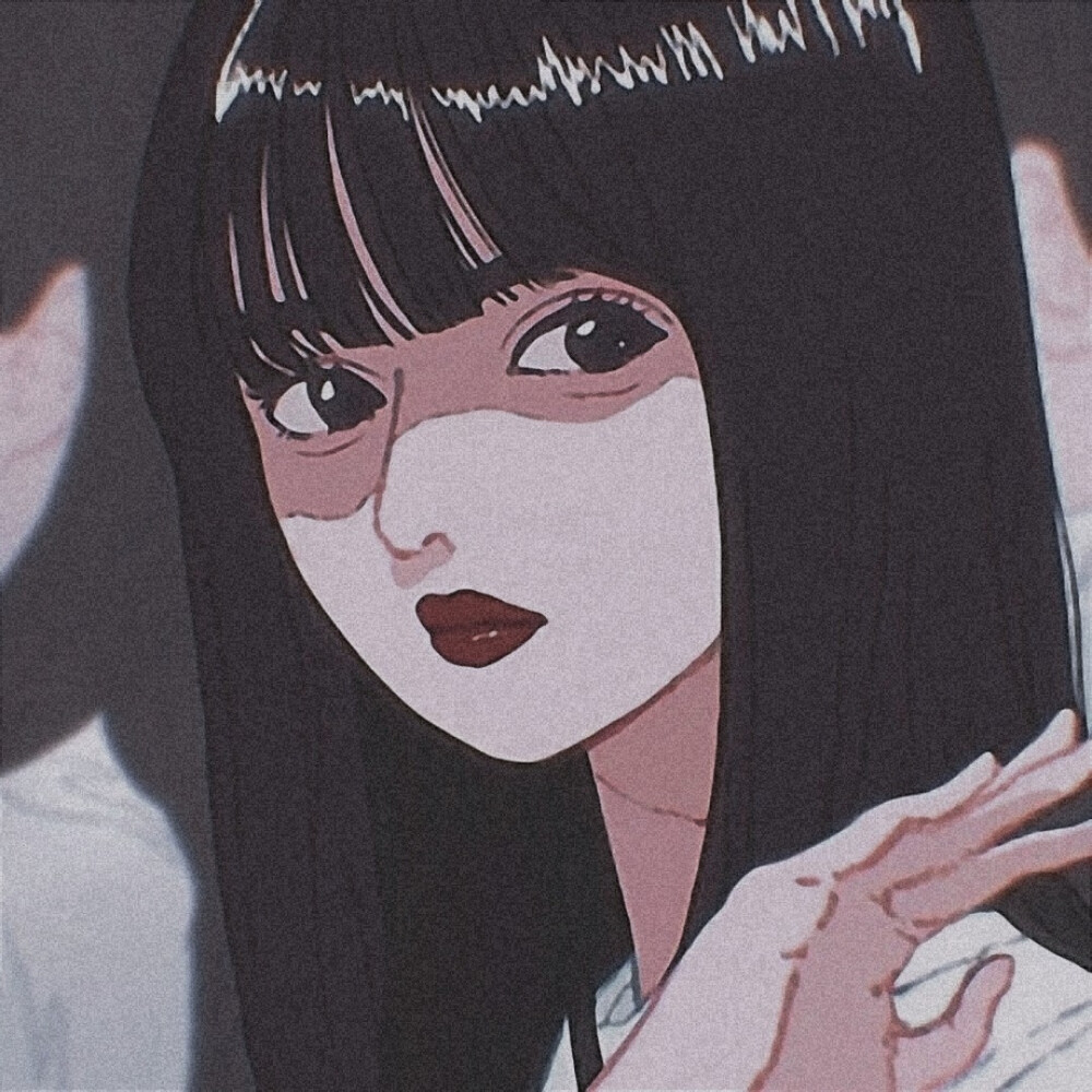 蒸汽波头像旧漫复古动漫